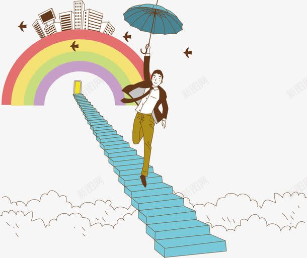 商业故事矢量图ai免抠素材_新图网 https://ixintu.com 商业 成功人士 职场人物 金融 矢量图