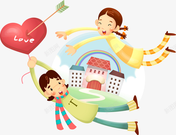 恩爱情侣矢量图ai免抠素材_新图网 https://ixintu.com 卡通 快乐 恩爱 情侣 矢量图