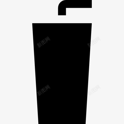 喝图标png_新图网 https://ixintu.com 不健康 吸管 带走 糖 食品 饮料