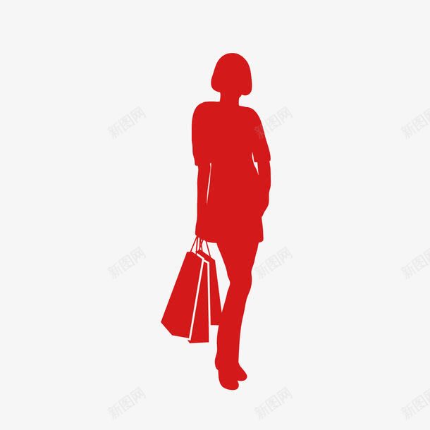 卡通小人素描女人png免抠素材_新图网 https://ixintu.com 卡通小人矢量图 女人剪影 女人剪影图案 手绘 矢量人物