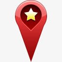 最喜欢的位置销明星开始地图图标png_新图网 https://ixintu.com Favorite location pin star start 位置 开始 明星 最喜欢的 销