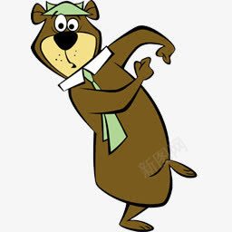 瑜伽熊人物图标png_新图网 https://ixintu.com Yogi bear 熊 瑜伽