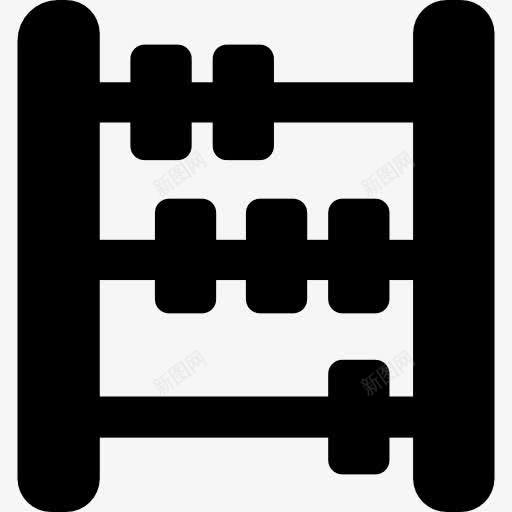 算盘计算的工具数学图标png_新图网 https://ixintu.com 工具 教育 教育图标 数学 算盘 计算