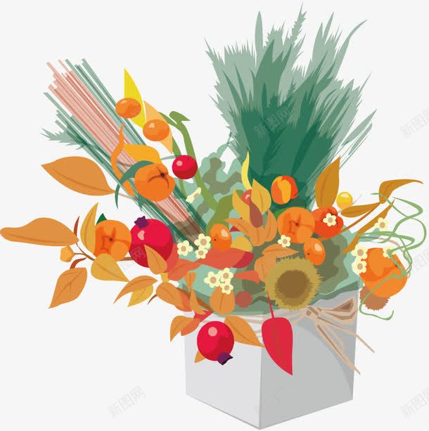 花束png免抠素材_新图网 https://ixintu.com 家装 家装装饰 艺术 花 花束