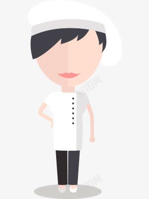 扁平化人物矢量图ai免抠素材_新图网 https://ixintu.com AI 人物 人物图库 人物设计 厨师 扁平化人物 时尚卡通职场 矢量素材 职业人物 职场 设计 矢量图