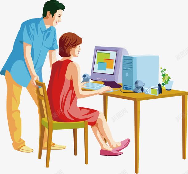程序员元素png免抠素材_新图网 https://ixintu.com java程序员 png 元素 卡通 木桌 程序员