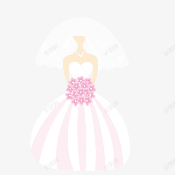 新娘婚纱png免抠素材_新图网 https://ixintu.com 新娘 浪漫 漂亮
