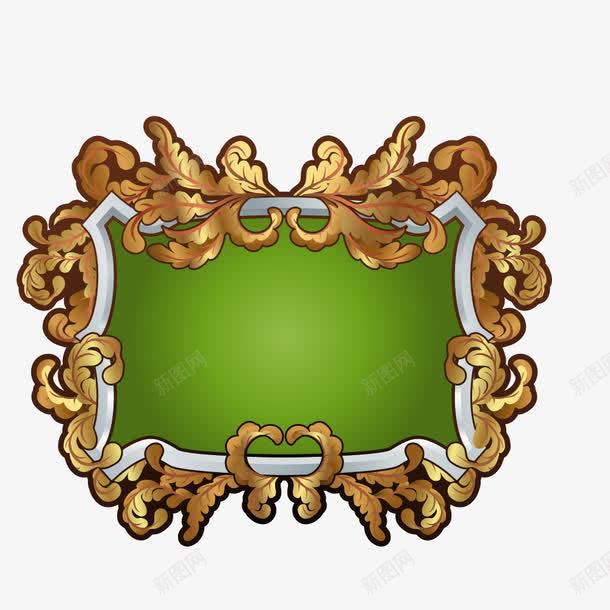 复古欧式边框纹理png免抠素材_新图网 https://ixintu.com 复古 相框 边框纹理 长框