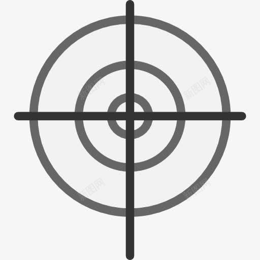 目的图标png_新图网 https://ixintu.com SEO和网络 射击 武器 狙击手的目标 目标