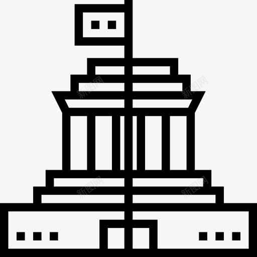 胡志明陵墓图标png_新图网 https://ixintu.com 标志性建筑 纪念碑 胡志明陵墓 越南建筑