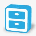 蓝色发光文件柜png免抠素材_新图网 https://ixintu.com 发光 文件柜 蓝色
