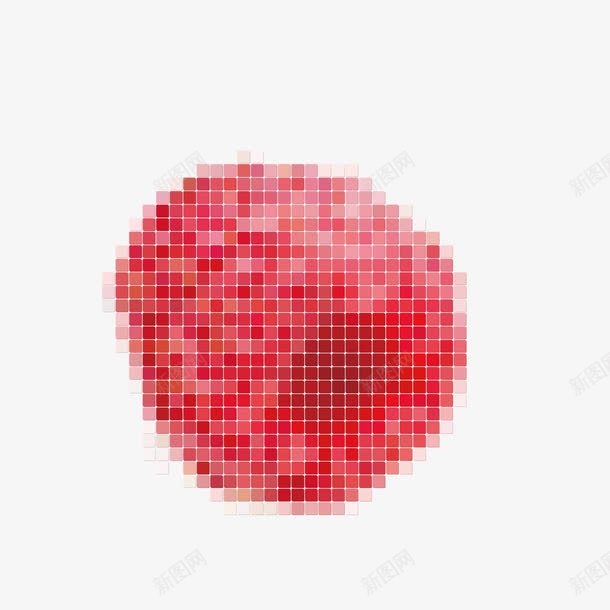 案像素图桃子矢量图eps免抠素材_新图网 https://ixintu.com 像素图 像素画 图案 桃子 素材 矢量图
