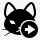 猫箭头正确的SimpleBl图标png_新图网 https://ixintu.com arrow cat right 正确的 猫 箭头