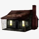 小屋图标png_新图网 https://ixintu.com cabin 小屋