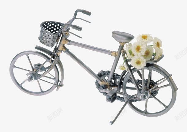 单车花png免抠素材_新图网 https://ixintu.com 交通工具 单车 自行车 花