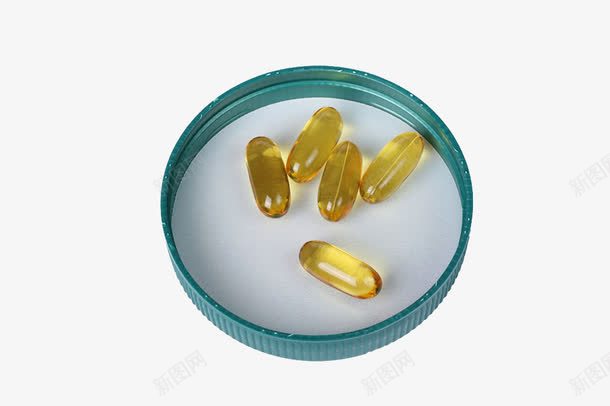 鱼油软胶囊png免抠素材_新图网 https://ixintu.com 产品实物 免抠 医药 软胶囊 颗粒 鱼油胶囊 黄色