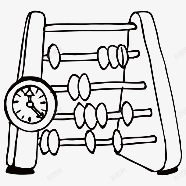 手绘学习用品png免抠素材_新图网 https://ixintu.com 学习用品 手绘画 简笔画