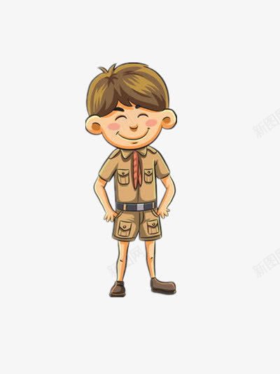 可爱的兵哥哥png免抠素材_新图网 https://ixintu.com 军装 男孩 短裤 素材