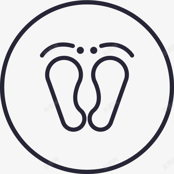 我的足迹图标png_新图网 https://ixintu.com 我的足迹