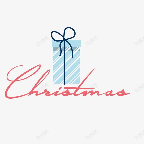 小清新圣诞节礼盒png免抠素材_新图网 https://ixintu.com christmas 圣诞节礼盒 小清新礼盒 简约 蓝色条纹 蓝色蝴蝶结