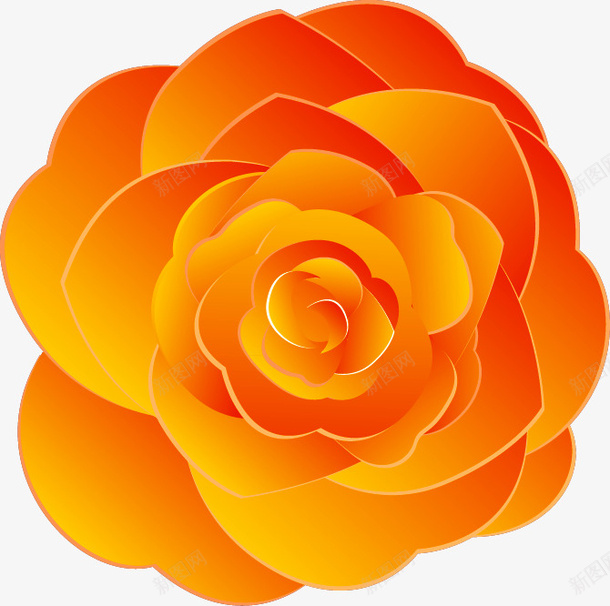红色花朵矢量图eps免抠素材_新图网 https://ixintu.com 春天 玫瑰花 花朵 矢量图