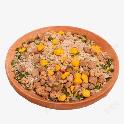 美味炒饭png免抠素材_新图网 https://ixintu.com 原味 汤泡饭 炒饭 玉米 米饭 骨汤饭
