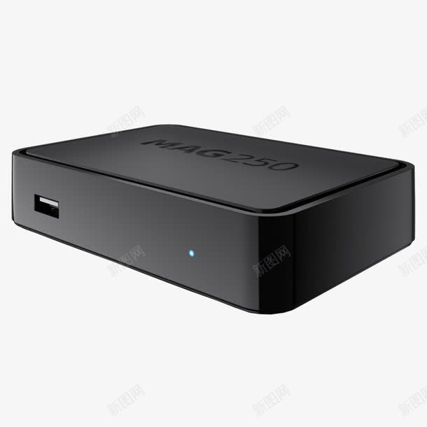 侧视机顶盒png免抠素材_新图网 https://ixintu.com 产品实图 侧视 机顶盒 科技