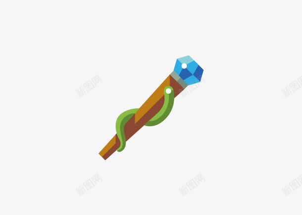 魔法棒矢量图ai免抠素材_新图网 https://ixintu.com 图形 棒 魔法 矢量图