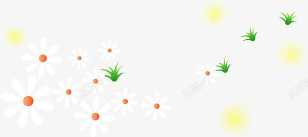 彩色花朵草地风景png免抠素材_新图网 https://ixintu.com 彩色 花朵 草地 风景