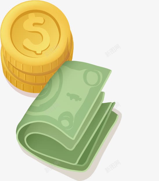 卡通金钱钞票png免抠素材_新图网 https://ixintu.com 卡通 筹码 金钱 钞票