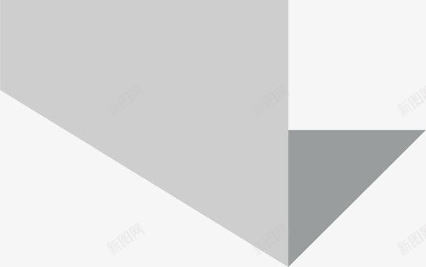 灰色标签png免抠素材_新图网 https://ixintu.com 分隔条 分隔栏 标题条 标题栏