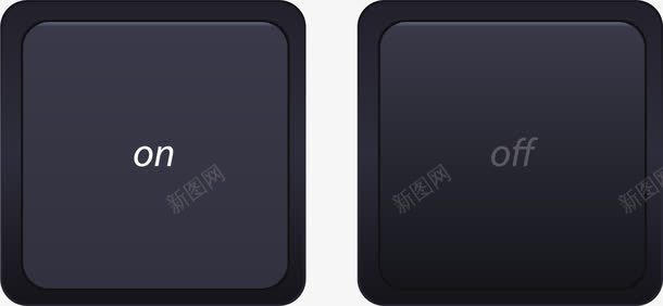 手绘开关png免抠素材_新图网 https://ixintu.com 开关 手绘 蓝色