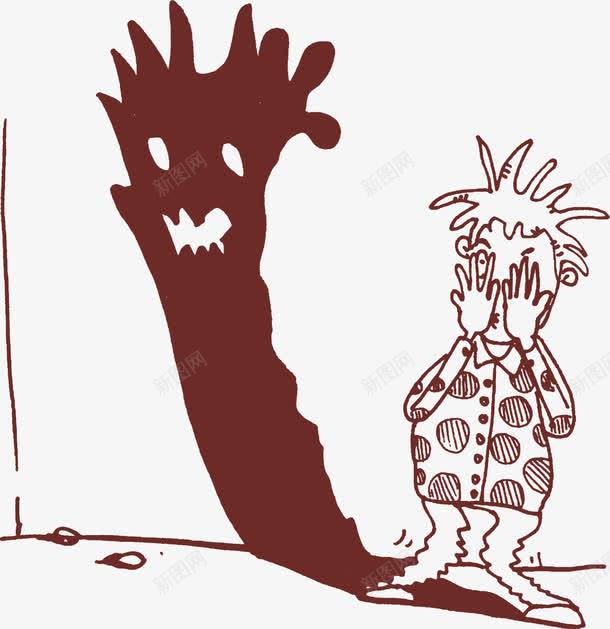 手绘鬼影企业文化插画png免抠素材_新图网 https://ixintu.com 企业 插画 文化