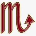 天蝎座蝎子星座的星座图标png_新图网 https://ixintu.com scorpio scorpion 天蝎座 蝎子