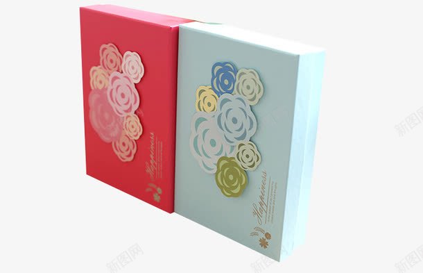 扁平状包装盒png免抠素材_新图网 https://ixintu.com 包装彩盒 扁平设计 服装包装盒 饼干包装盒