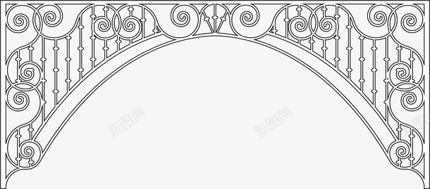 欧式护栏矢量图ai免抠素材_新图网 https://ixintu.com 护栏 欧式 白色 白色护栏 防护栏 阳台护栏 矢量图