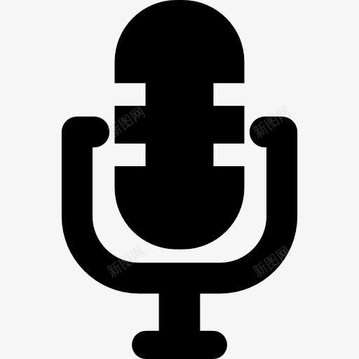 麦克风图标png_新图网 https://ixintu.com 声音 录音 录音机 技术 歌曲 演唱