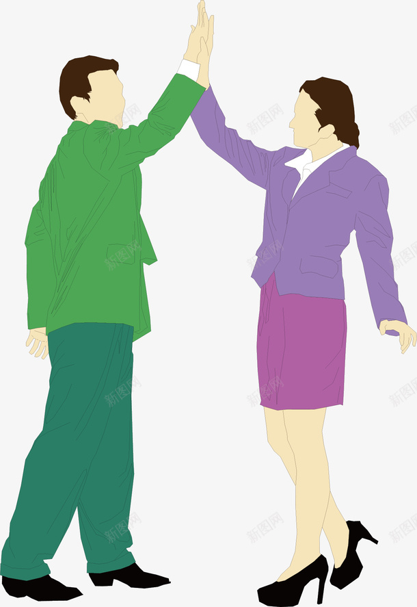 成功的人大发明家人物矢量图ai免抠素材_新图网 https://ixintu.com 发明家 发明家卡通 大发明家人物 小发明家 小小发明家 成功 拍手 矢量图