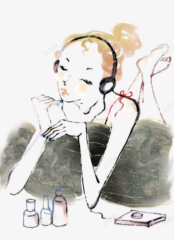 听流行音乐png免抠素材_新图网 https://ixintu.com 听流行音乐