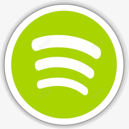 Spotify客户端图标png_新图网 https://ixintu.com client spotify 客户端
