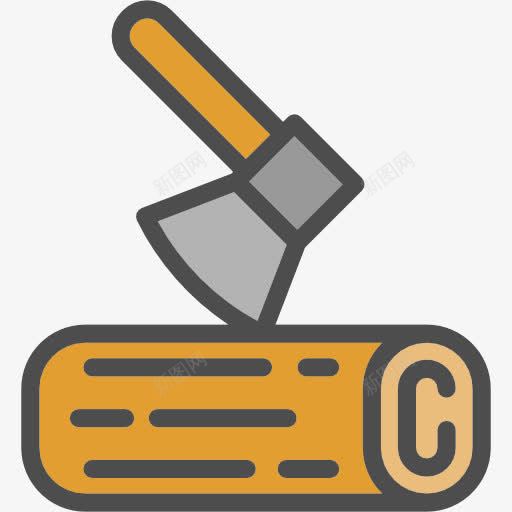 斧图标png_新图网 https://ixintu.com 农村 工具和器具 斧子 樵夫 野营