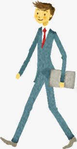春天蓝色商务男生png免抠素材_新图网 https://ixintu.com 商务 春天 男生 蓝色
