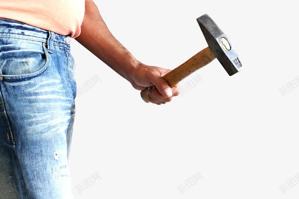 拿着锤子的人png免抠素材_新图网 https://ixintu.com 人 拿锤子 锤子
