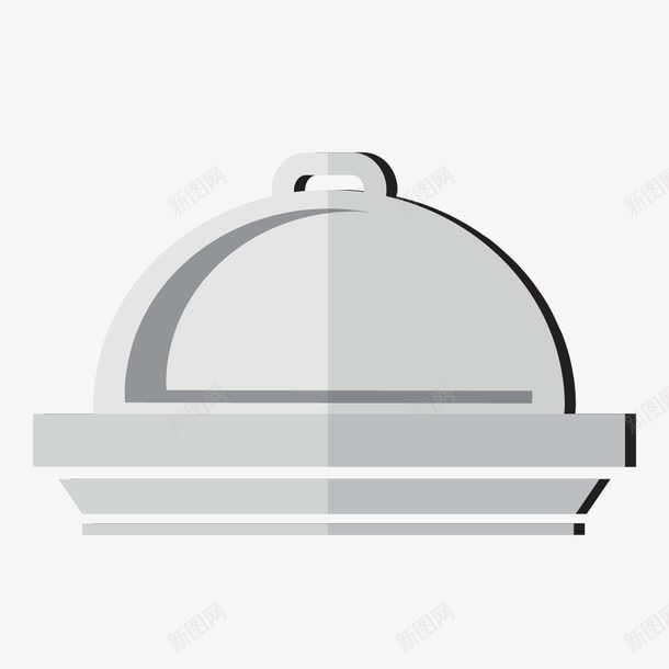 餐盘餐盖png免抠素材_新图网 https://ixintu.com 盅 西式 餐盖 餐盘