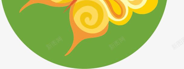 黄色蝴蝶底纹png免抠素材_新图网 https://ixintu.com 底纹素材 花纹 蝴蝶 黄色
