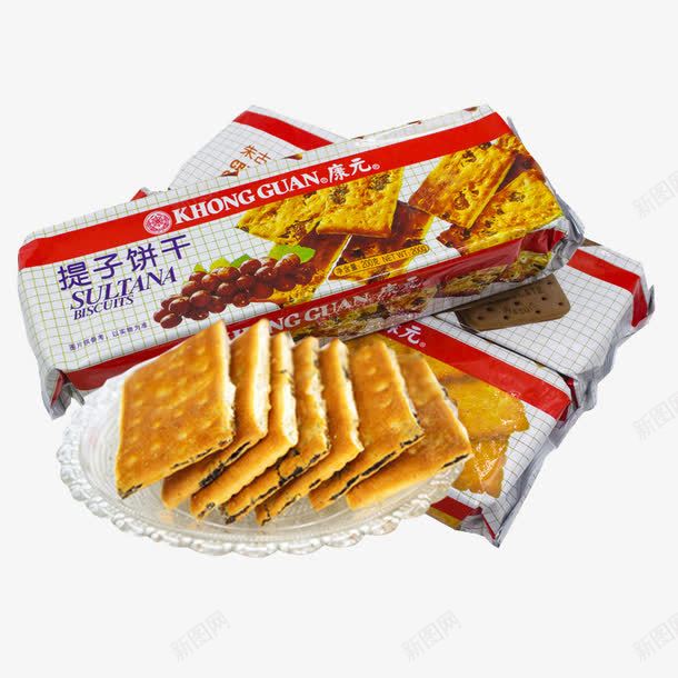 提子饼干png免抠素材_新图网 https://ixintu.com 产品实物 小吃 零食 黄色