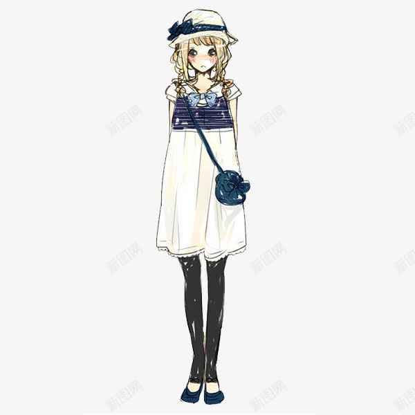 无辜动漫小女孩png免抠素材_新图网 https://ixintu.com 可爱人物矢量 小女孩 无辜 无辜的表情