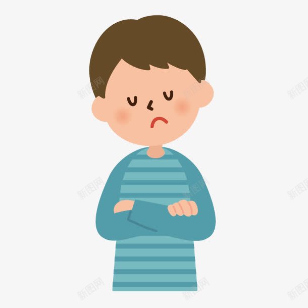 卡通小人白领png免抠素材_新图网 https://ixintu.com 卡通 卡通图片 卡通小人图案 手绘人物素材 手绘图片 手绘素材