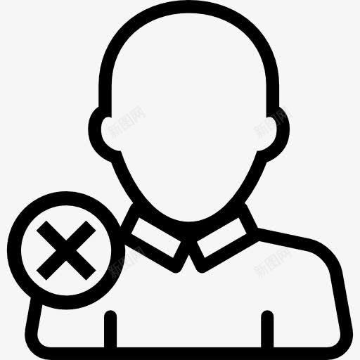 人图标png_新图网 https://ixintu.com 删除档案 头像 用户取消 界面 秃头