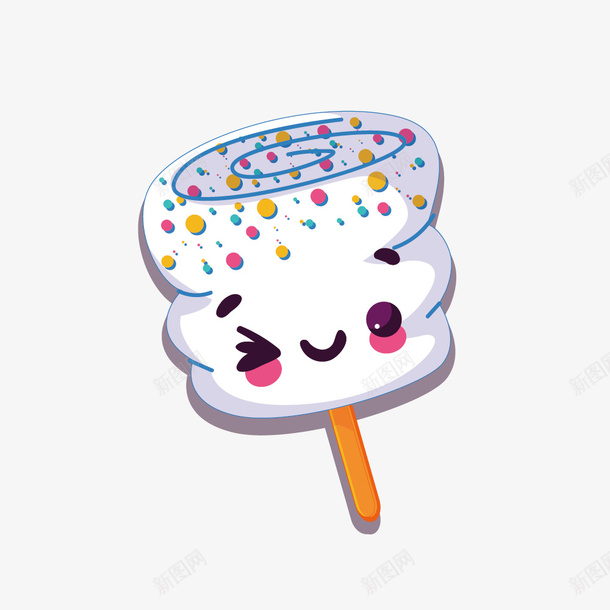 晕晕的棉花糖矢量图ai免抠素材_新图网 https://ixintu.com 可爱的棉花糖 喜欢的棉花糖 好吃的棉花糖 想吃的棉花糖 晕晕的棉花糖 甜甜的糖棉花 矢量图